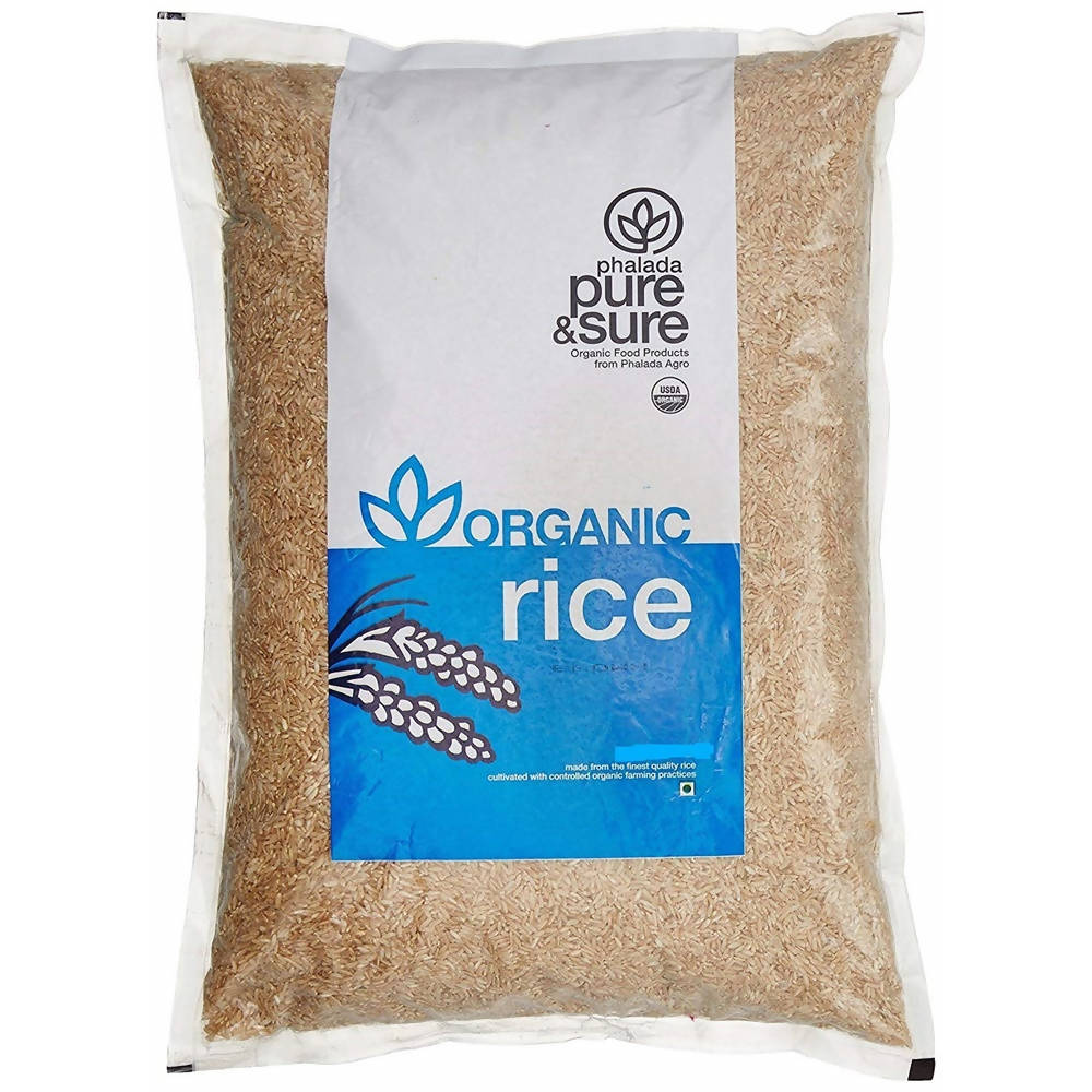 Pure & Sure Organic Brown Basmati Rice -  USA, Australia, Canada 