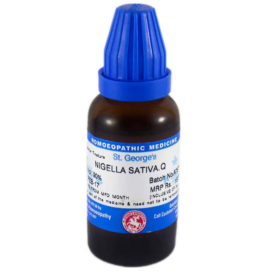 St. George's Homeopathy Nigella S Mother Tincture Q