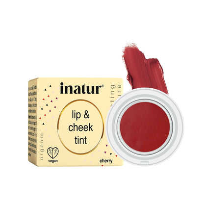 Inatur Lip and Cheek Tint Cherry