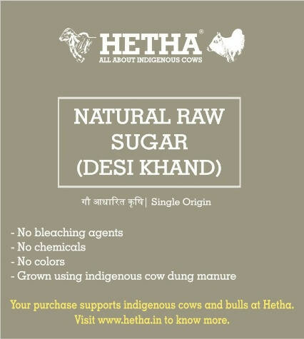 Hetha Natural Raw Sugar (Desi Khand)