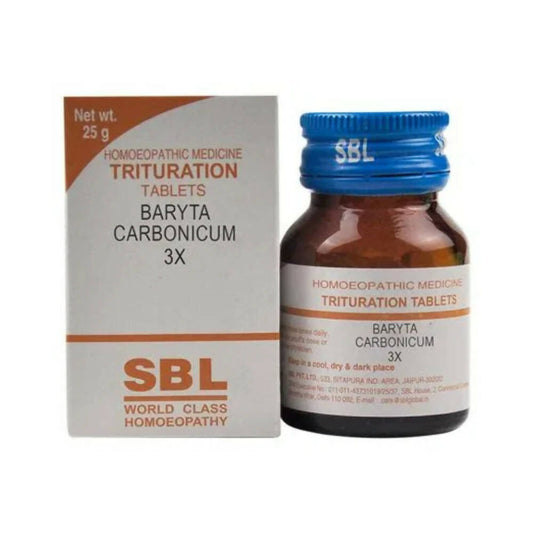SBL Homeopathy Baryta Carbonicum Trituration Tablets - BUDEN