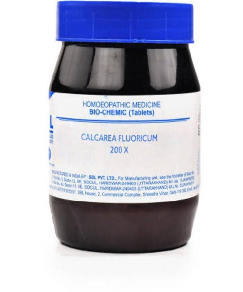SBL Homeopathy Calcarea Fluorica Biochemic Tablet 200X 450 gm