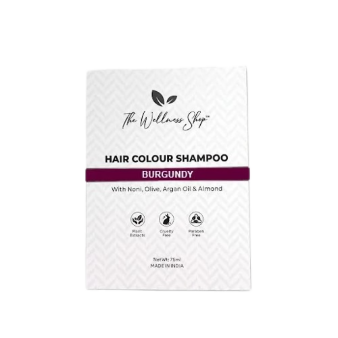 The Wellness Shop Hair Colour Shampoo - Burgundy - buy in USA, Australia, Canada