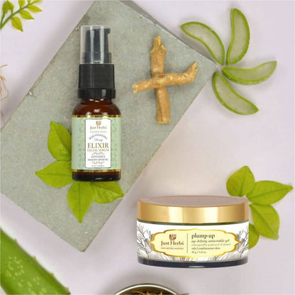 Just Herbs Mature Skin Essentials - Oily / Combination Skin Combo