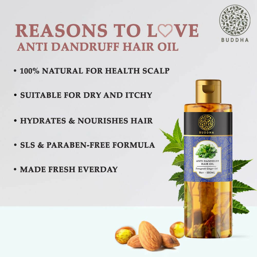 Buddha Natural Dandruff Hair Oil