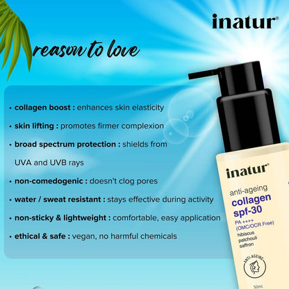 Inatur Collagen Sunscreen SPF30