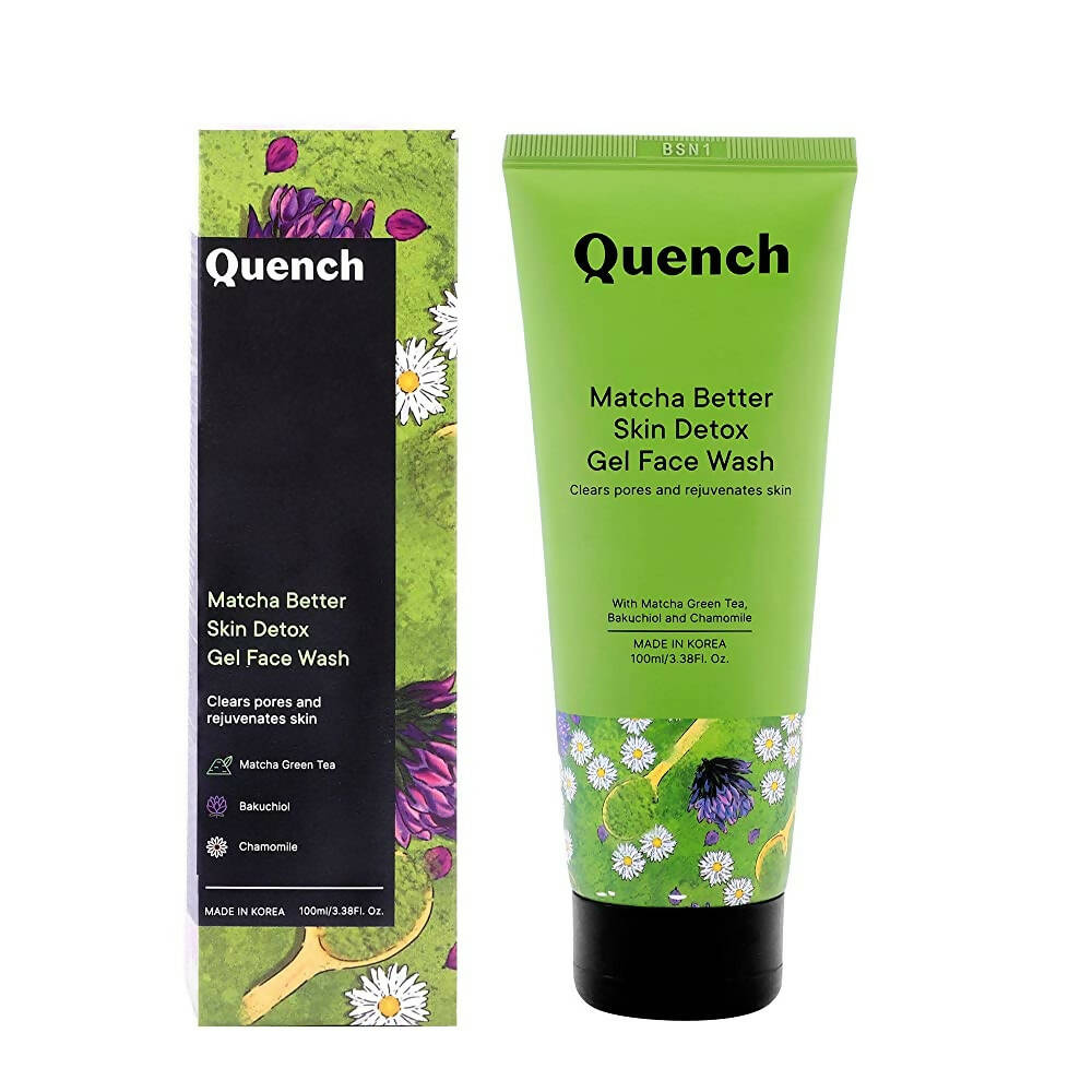 Quench Botanics Matcha Better Skin Detox Gel Face Wash