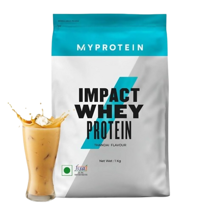 Myprotein Impact Whey Protein Powder - Thandai Flavor - BUDNE
