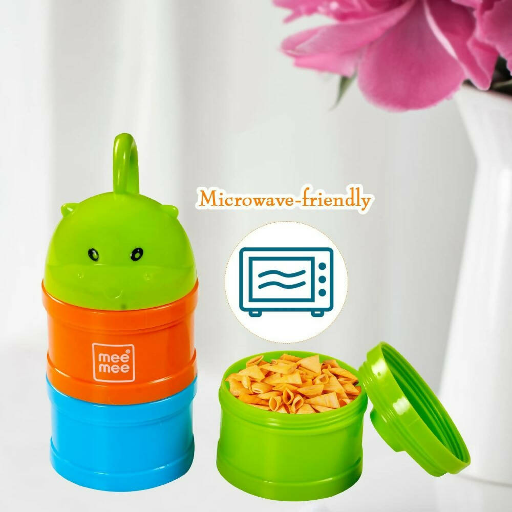 Mee Mee Multi Storage Milk Powder & Baby Food Box (Multicolor)