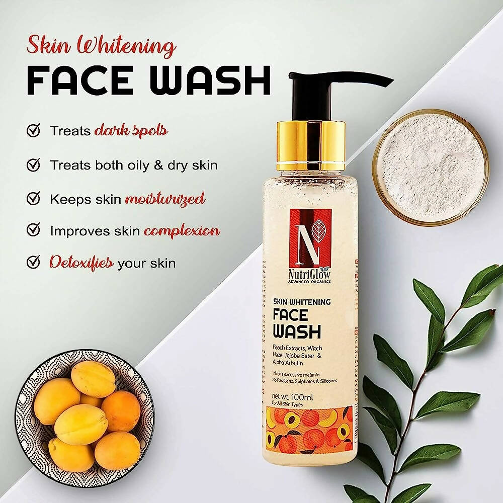 NutriGlow Advanced Organics Skin Whitening Face Wash