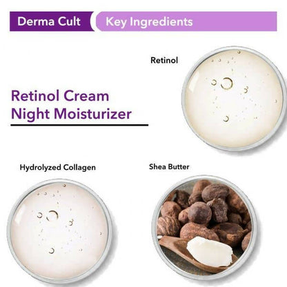 Professional O3+ Derma Cult Retinol Cream Night Moisturizer