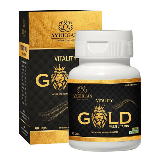 Ayuugain Vitality Gold Multivitamin Capsule - usa canada australia