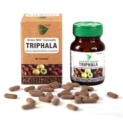 Apex Ayurveda Green Milk Concepts Triphala Tablets
