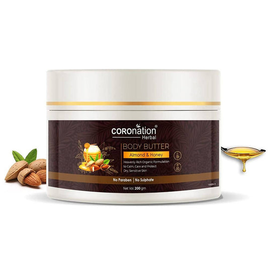 Coronation Herbal Almond & Honey Body Butter - usa canada australia