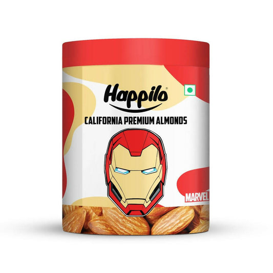 Happilo California Natural Almonds-Marvel Iron Man Edition - BUDNE