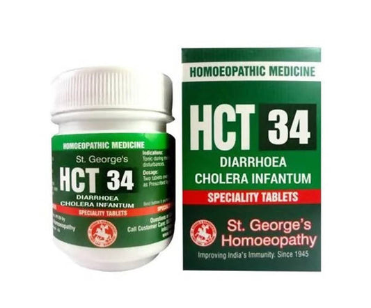 St. George's Homeopathy HCT 34 Tablets