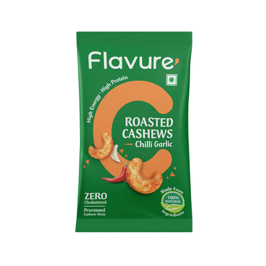 Flavure Roasted Cashew - Chilli Garlic