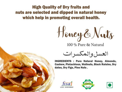 Healthy Living Honey and Nuts