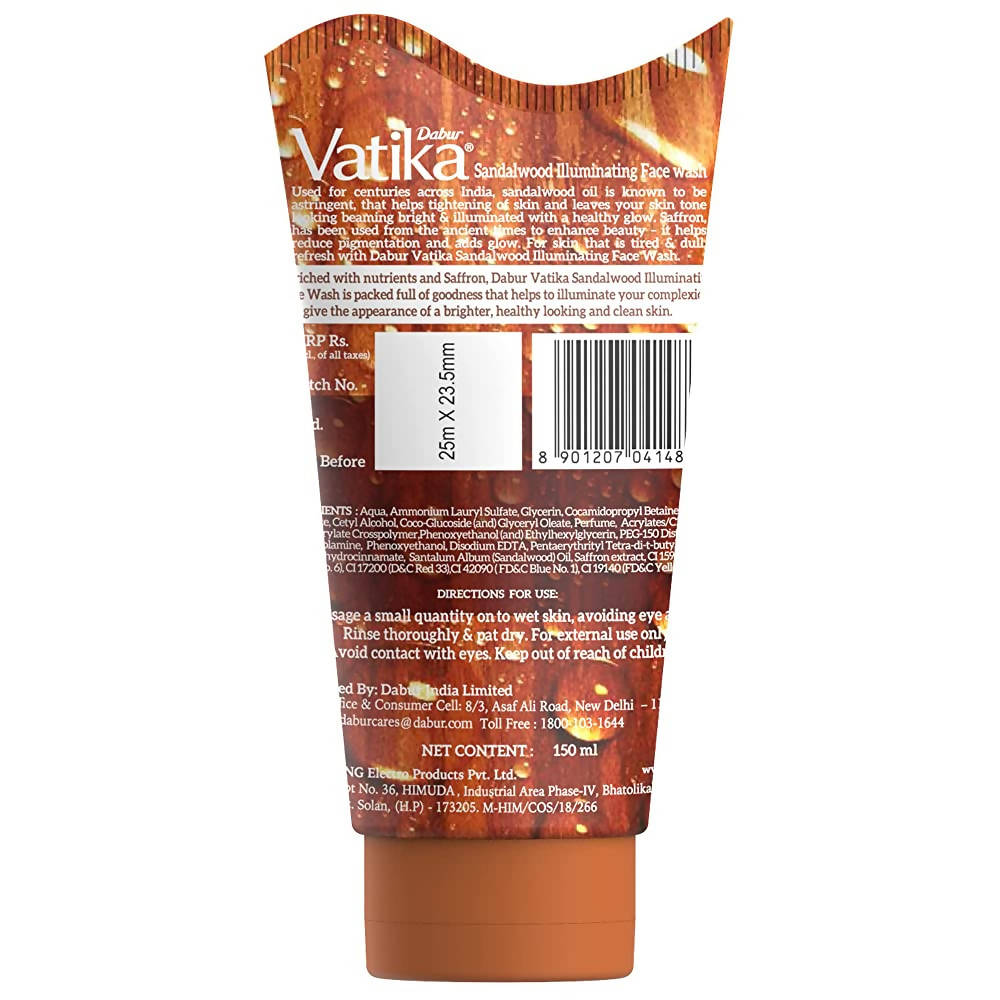 Dabur Vatika Sandalwood Face Wash