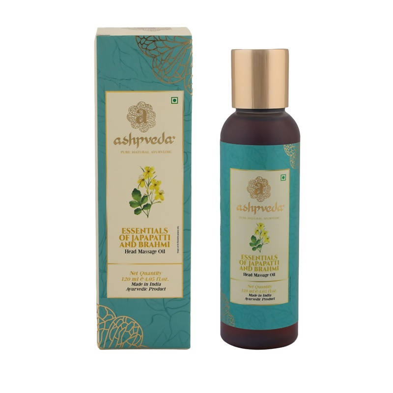 Ashpveda Essentials Of Japapatti And Brahmi Head Massage Oil