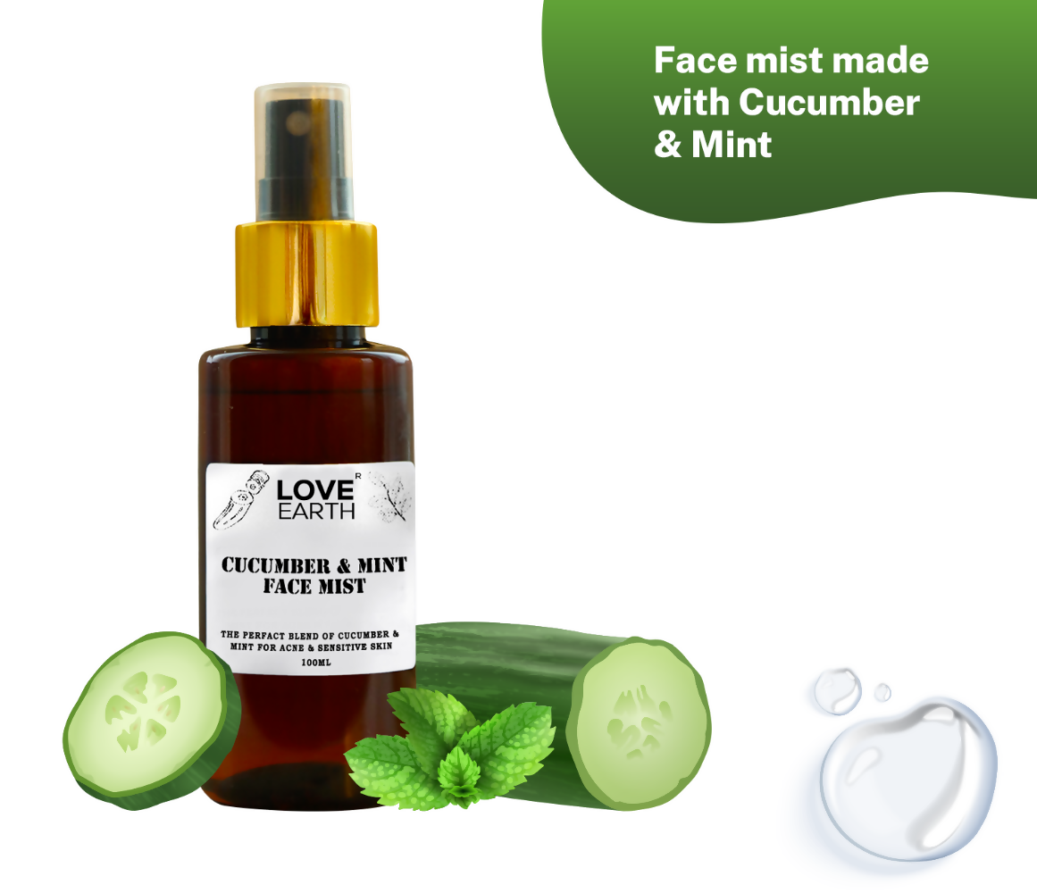Love Earth Cucumber & Mint Face Mist