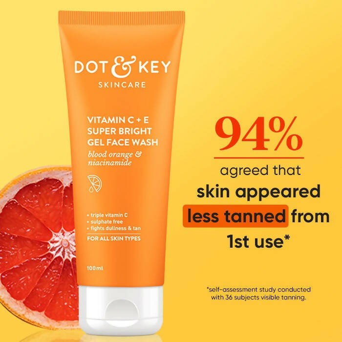 Dot & Key Vitamin C+E Super Bright Gel Face Wash