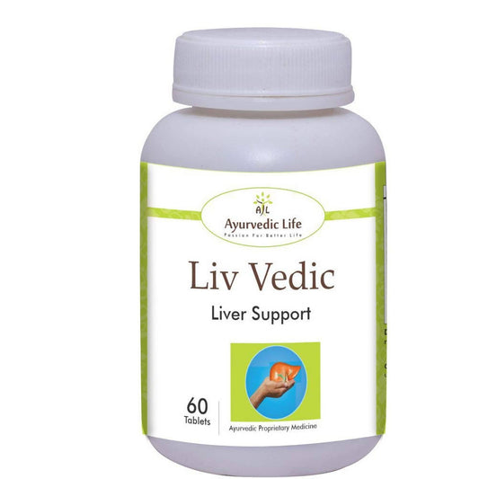 Ayurvedic Life Liv Vedic Liver Support Tablets - usa canada australia