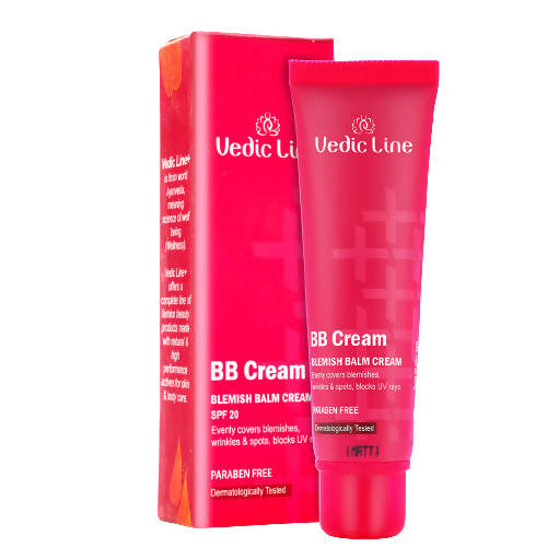 Vedic Line BB Cream Blemish Balm Cream (Matt Color) - BUDNE