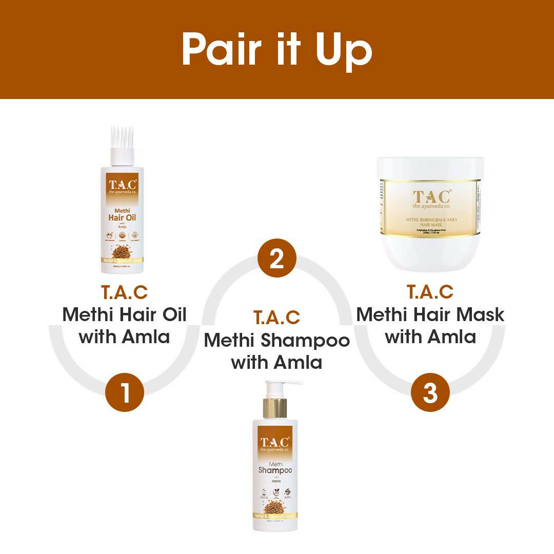 TAC - The Ayurveda Co. Methi Natural Hair Shampoo