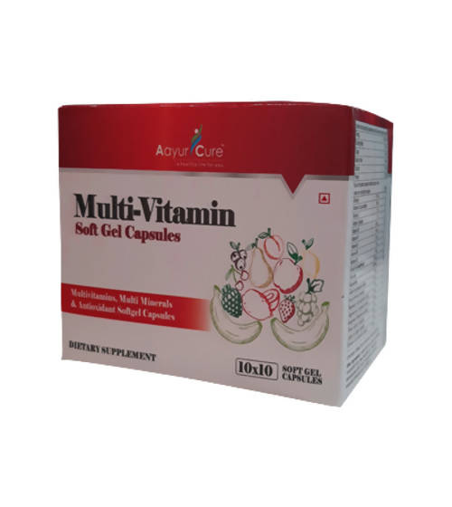 Aayur Cure Multi-Vitamin Soft Gel Capsules
