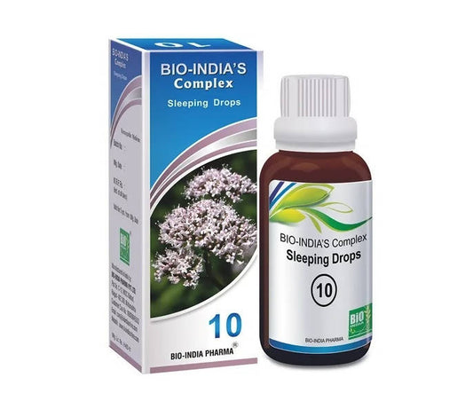Bio India Homeopathy Complex 10 Sleeping Drops