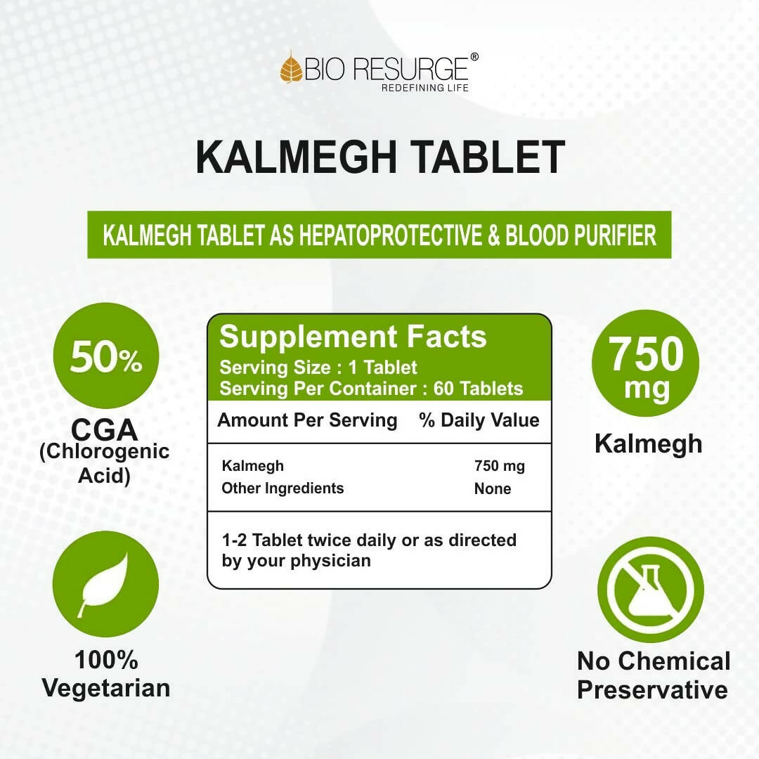 Bio Resurge Life Kalmegh Tablets