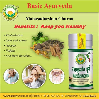 Basic Ayurveda Mahasudarshan Churna