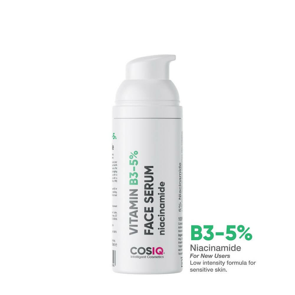 Cos-IQ Niacinamide Vitamin B3-5% Face Serum for Ultra Sensitive Skin