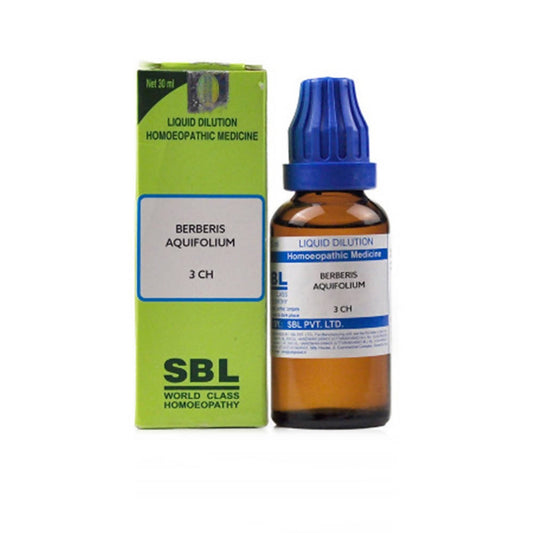 SBL Homeopathy Berberis Aquifolium Dilution