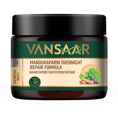 Baidyanath Vansaar Mandukaparni Overnight Repair Formula Cream