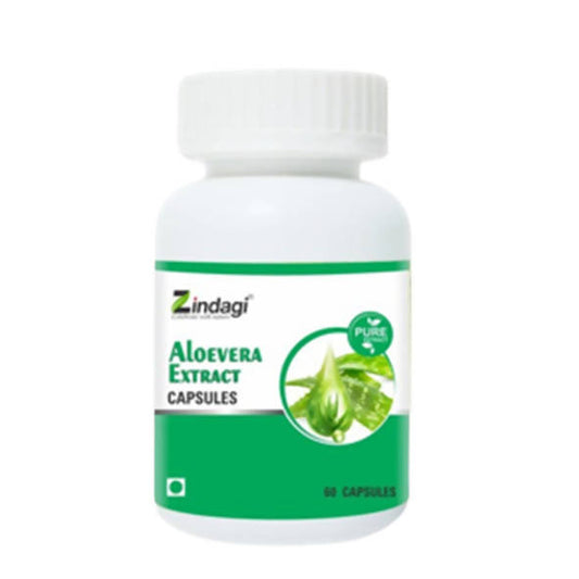 Zindagi Aloevera Extract Capsules - BUDEN