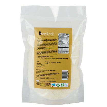Praakritik Organic Dessicated Coconut Powder