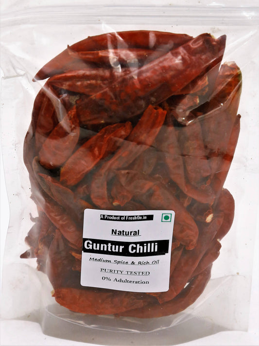 Freshon Guntur Chilli Natural -  USA, Australia, Canada 