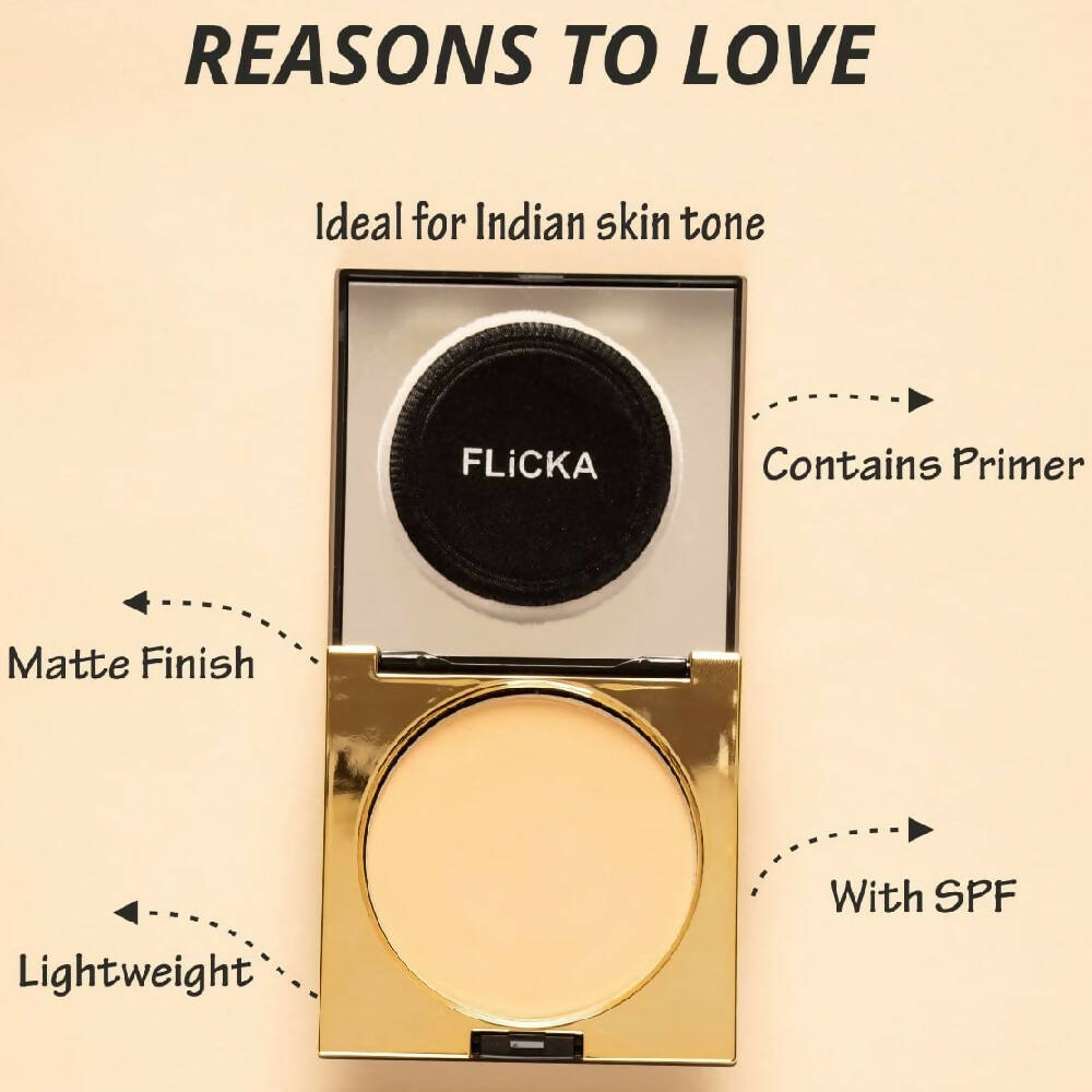 Flicka Cover To Conquer Compact - Beige