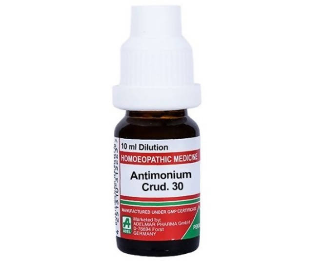 Adel Homeopathy Antimonium Crud Dilution