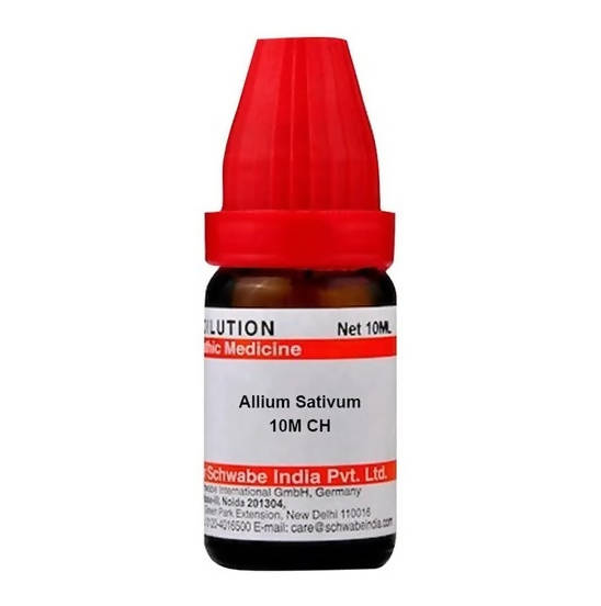 Dr. Willmar Schwabe India Allium Sativum Dilution 10m ch