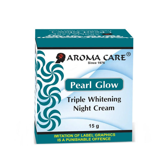 Aroma Care Pearl Glow Triple Whitening Night Cream - BUDNE