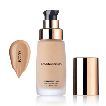 Faces Canada Ultime Pro HD Runway Ready Foundation-Ivory 01