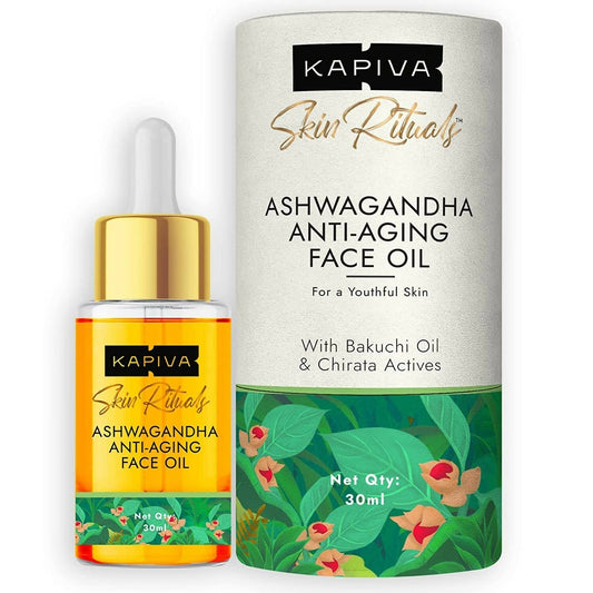 Kapiva Ayurveda Skin Rituals Ashwagandha Anti-Aging Face Oil - BUDNE