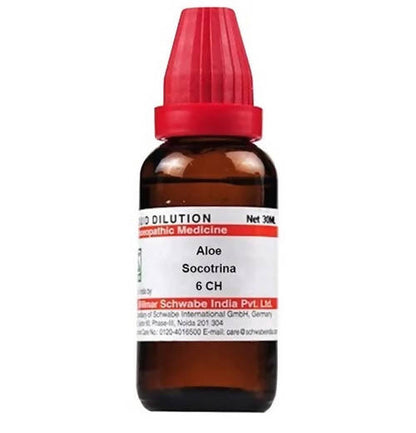 Dr. Willmar Schwabe India Aloe Socotrina Dilution 6 ch