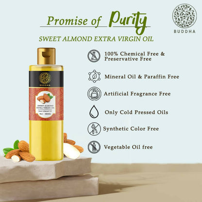 Buddha Natural Extra Virgin Cold Pressed Sweet Almond Oil