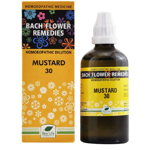 New Life Homeopathy Bach Flower Remedies Mustard Dilution