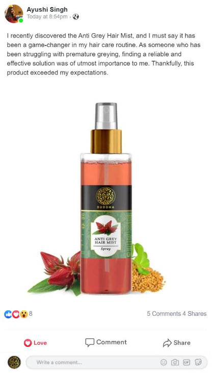 Buddha Natural Grey Hair Mist