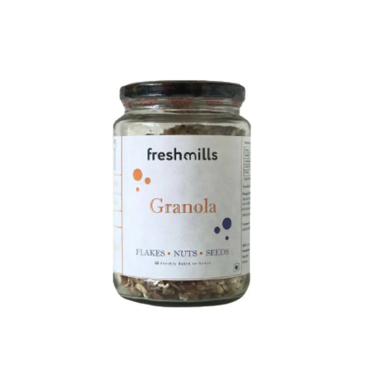 Fresh Mills Granola with Flakes, Nuts & Seeds